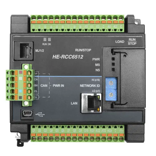 RCC6512 Remote Compact Controller - 28 Built-in I/O, CAN & Ethernet | Horner Automation