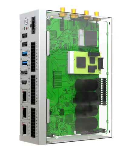 NP-6116 Series: Compact Fanless DIN Rail PC for Industrial Automation