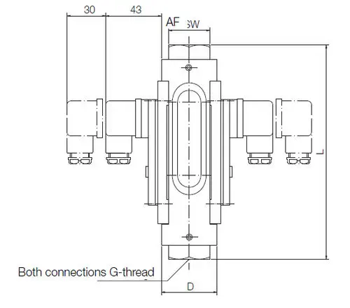 Variable Area Reed Flow Switch with Glass Tube | KOBOLD