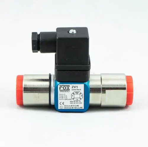 ZV Series Mechanical Flow Switch: Adjustable Setpoint, SPDT, IP65
