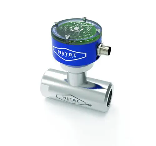 Metri IC-LPS Thermal Flow Switch Adjustable for High Temp up to 350°C, ATEX