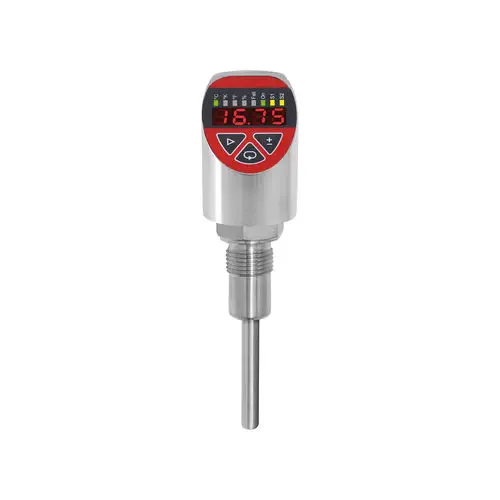 ACS FLUXICONT FS4 Thermal Flow Switch with Temperature Switch and LED Display, 3-300 cm/s