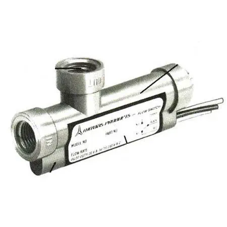 Clark 2100 Series Polysulfone Piston Flow Switch for Liquids & Gases with Reed Switch