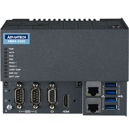 Advantech AMAX-5580 Compact PLC with EtherCAT Master & 1ms Real-Time Control