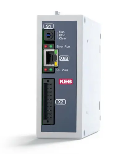 KEB C6 COMPACT II Compact PLC with EtherCAT Master & 32-bit FPU, 4x I/O