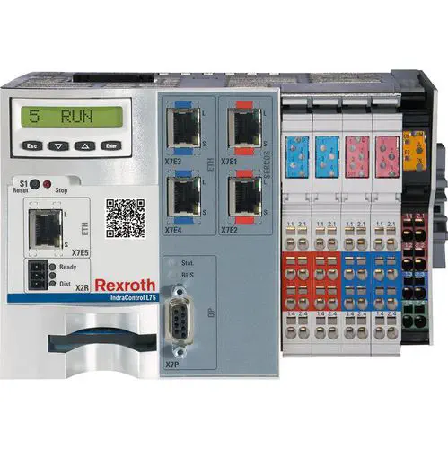 Bosch Rexroth CML75 Modular Control Platform with 8 I/O, PLC/Motion/CNC, Sercos III