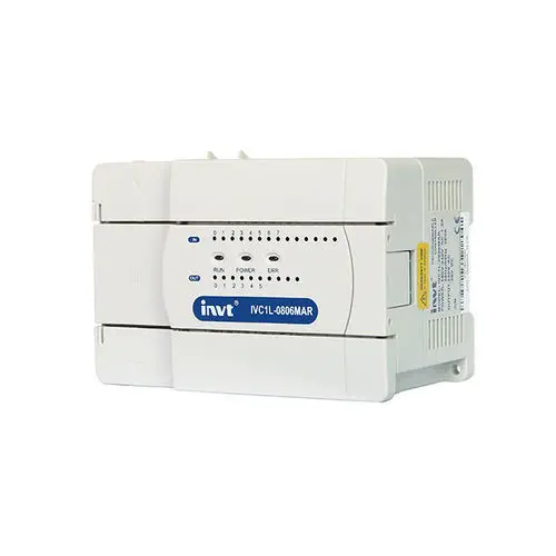 INVT IVC1 Series Micro PLC: 128 I/O, 2x100kHz Outputs, 16K Steps, Built-in Analog I/O
