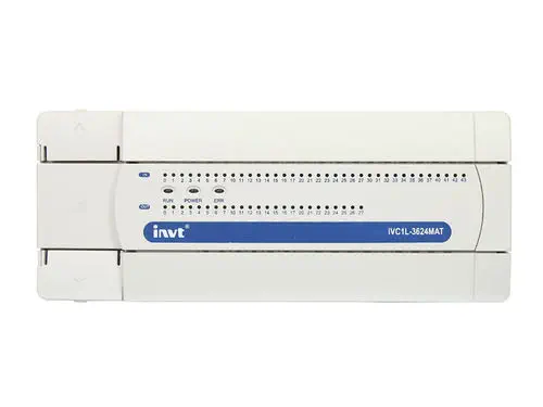 INVT IVC1 Series Micro PLC: 128 I/O, 2x100kHz Outputs, 16K Steps, Built-in Analog I/O