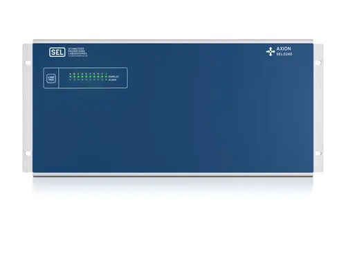 SEL-2240 Axion Modular Integrated I/O and Control (PLC/RTU) with EtherCAT, -40 to 85°C