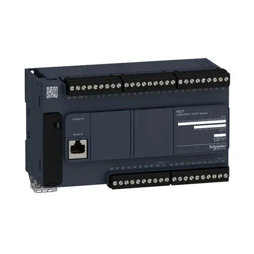 Schneider Electric Modicon M221 Logic Controller with 40 I/O and PNP Transistor Output