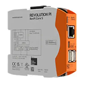 RevPi Core Industrial Raspberry Pi PLC with CM4S and PiBridge I/O Expansion
