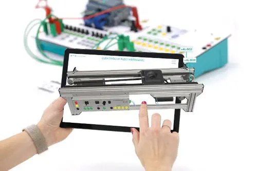 ETS DIDACTIC tec2SKILL connect Hybrid-Interface for PLC Training with AR and Real Controller Connection