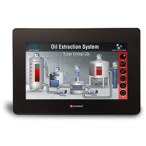 Unitronics UniStream PLC with Integrated HMI, Dual CPU and Expandable to 2048 I/O