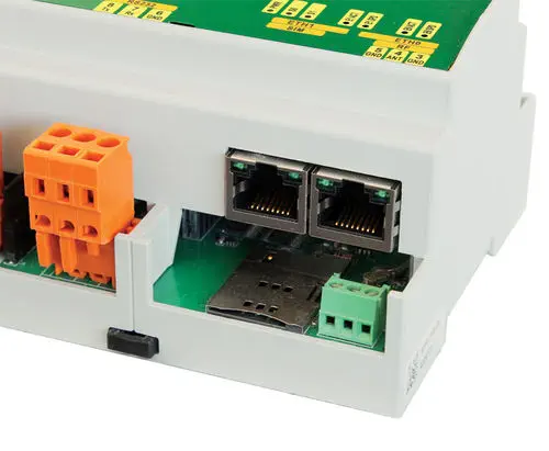 AMiT AMR-CP4x DIN Rail PLC Communication Center with Web Server and SD Card Logging