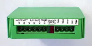Lasermet Safety Logic Plus Box PLC | Hard-Wired Safety Interlock System, No Software Required