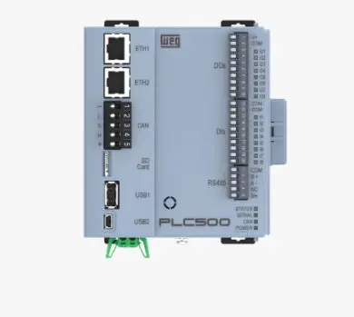 WEG PLC500 Compact PLC with Dual-Core 1GHz CPU, M4 Coprocessor and CODESYS IEC 61131-3