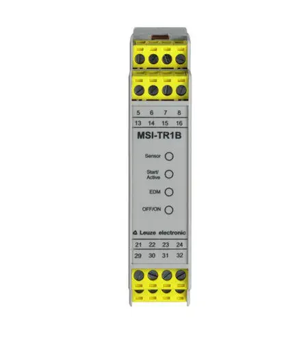 Leuze MSI-TR2B-01 Light Curtain Safety Relay with 2 OSSD Relay Outputs and PL c / SIL 1