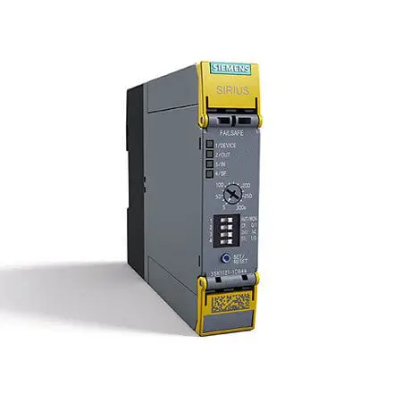 Siemens SIRIUS 3SK1 Emergency Stop Safety Relay with 3 NO 1 NC Contacts and PL e / SIL 3