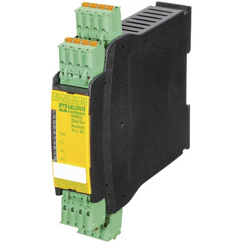 Murrelektronik MIRO SAFE+ SWITCH H 3 NO Safety Relay with PL e / SIL 3 and 8A Switching Capacity