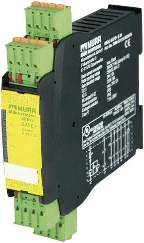 Murrelektronik MIRO SAFE+ SWITCH H 3 NO Safety Relay with PL e / SIL 3 and 8A Switching Capacity