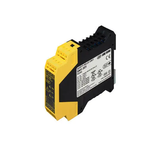 Line Seiki SM1-301 Safety Relay, PLe / Cat. 4 / SIL 3, 3 NO + 1 NC, 23mm DIN Rail