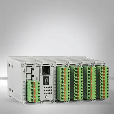 SELEC Flexys Rail Modular DIN Rail PLC, 4 IO Slots, Modbus RTU, Built-in RTC