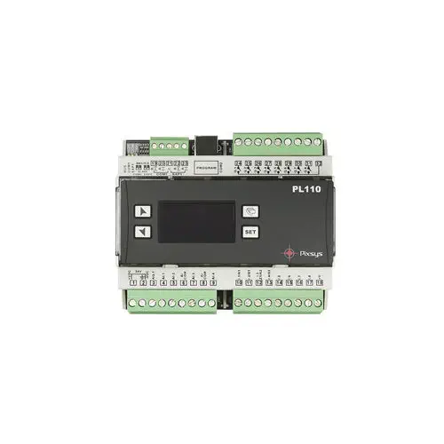 Pixsys PL110 Mini DIN Rail On-board PLC with Multi-Analog Input, Built-in PID & Expandable I/O