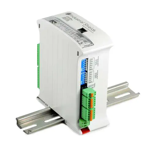 Industrial Shields ARDBOX Arduino-based DIN Rail PLC with 20 I/O, 10 Analog, I2C Expandable to 2540
