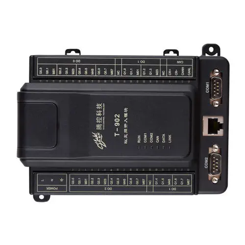 Beijing Tengcon T-902 Box PLC with 24 Relay Outputs, -40 to 85°C Wide Temp, IEC 61131-3