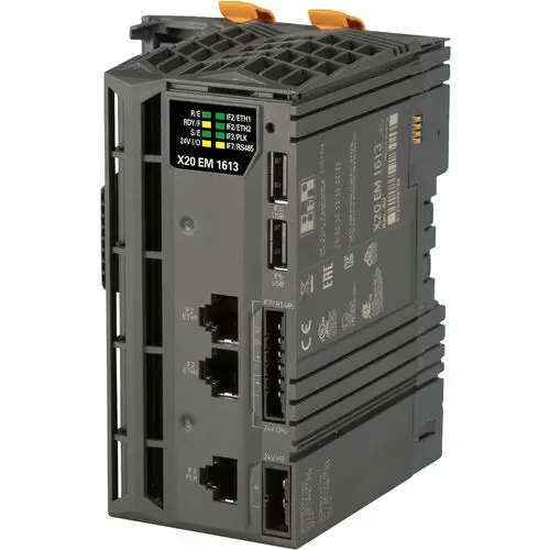 B&amp;R X20 Compact PLC with 32 Integrated I/O, X2X Link Distributed System, reACTION 1μs