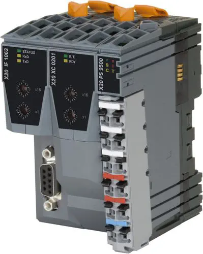 B&amp;R X20 Compact PLC with 32 Integrated I/O, X2X Link Distributed System, reACTION 1μs