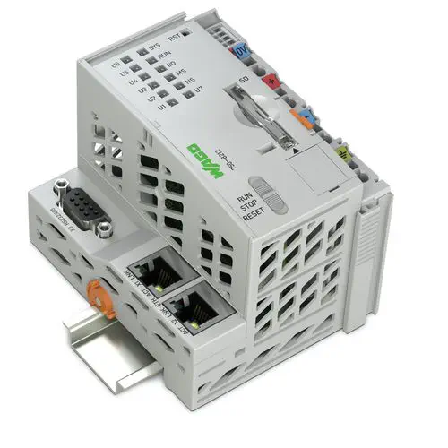 WAGO PFC200 Compact PLC, Linux with RT-Preempt, IEC 61131-3 & C/C++, SSL/SSH/OpenVPN Security