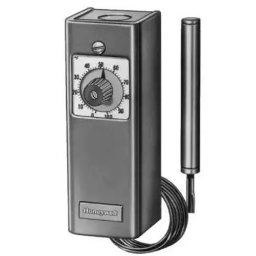 Honeywell T675A Analog Remote Bulb Temperature Controller, SPDT, 0-100 °F