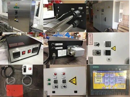 Vimosa Custom Temp. Control Panel with Omron/Siemens SSR, PnP, up to 12 Zones