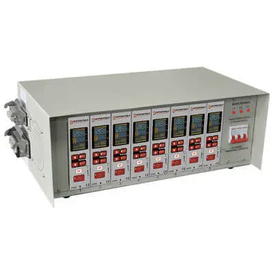 Hitcontrols Hot Runner Digital Temperature Controller with Up to 48 Zones and 15A per Zone