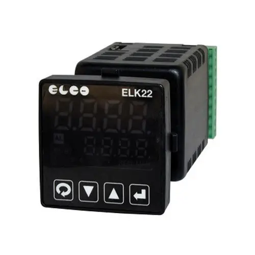 EL.CO. ELK 22 S PID Panel-Mount Digital Temperature Controller, IP64 Front