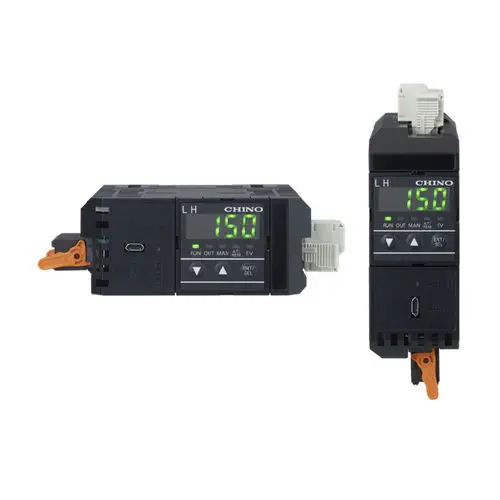 CHINO LH100 Pipe Temperature Controller, Built-in SSR Triac 7A, Direct/DIN Rail Mount, 0.1 s Control