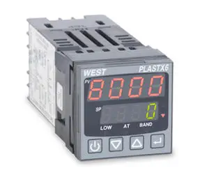 West Control Solutions PlastX6 Digital 1/16 DIN Temperature Controller