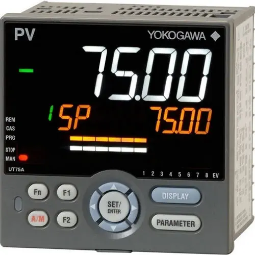 Dual-loop Temperature Controller - Advanced LCD Sequence Control | YOKOGAWA UT75A
