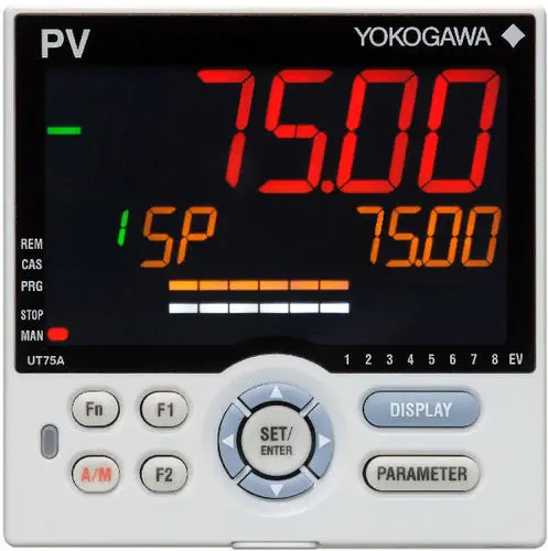 Dual-loop Temperature Controller - Advanced LCD Sequence Control | YOKOGAWA UT75A