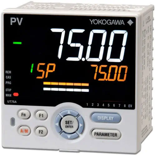 Dual-loop Temperature Controller - Advanced LCD Sequence Control | YOKOGAWA UT75A