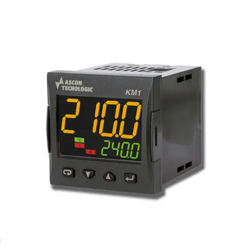Ascon Tecnologic KUBE Series PID Temperature Controller, Universal Input, evoTune, RS-485, 48x48 mm