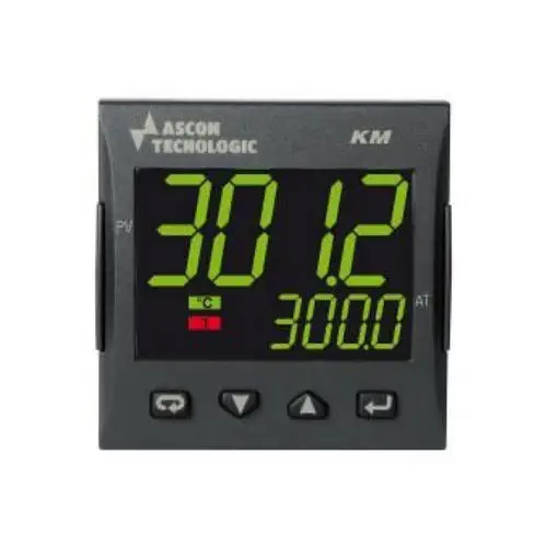 Ascon Tecnologic KUBE Series PID Temperature Controller, Universal Input, evoTune, RS-485, 48x48 mm