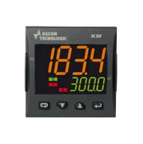 Ascon Tecnologic KUBE Series PID Temperature Controller, Universal Input, evoTune, RS-485, 48x48 mm