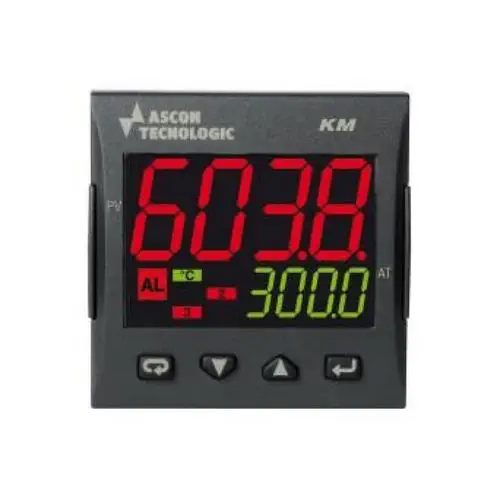 Ascon Tecnologic KUBE Series PID Temperature Controller, Universal Input, evoTune, RS-485, 48x48 mm