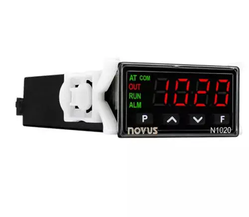 Novus N1020 PID Temperature Controller, 1/32 DIN, IP65 Front, Modbus, USB Type-C