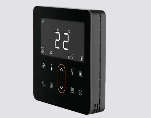 Saia PCD TR80 HVAC Room Temperature & Humidity Controller, 10-Key Touch, Modbus
