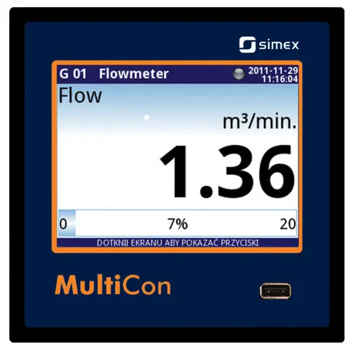 Multi-Channel Controller &amp; Recorder 48 I/O 3.5“ TFT Touch – CMC-99 | SIMEX