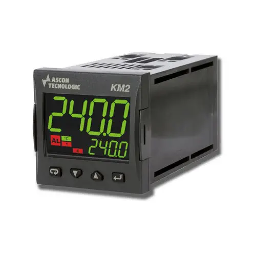 PID Regulator, Heater Break Alarm, IP65, Auto‑Tune, 48×48mm – KM2 | ASCON