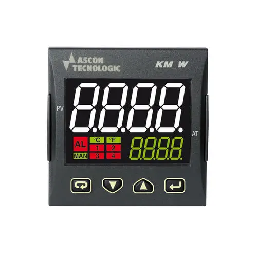 PID Regulator, Heater Break Alarm, IP65, Auto‑Tune, 48×48mm – KM2 | ASCON